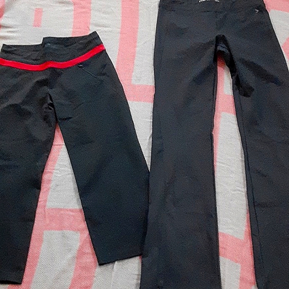 Vsx Victoria's secret sport 2 PC grey leggings lot xs y2k